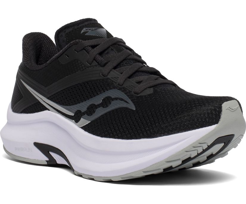 Saucony Axon Women's Running Shoes Black / White | Canada 084YXFU